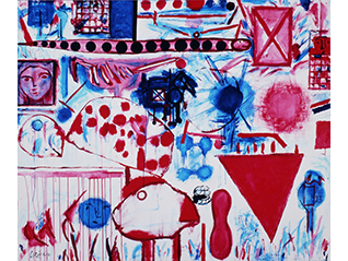 猪熊弦一郎展　夢をならべている