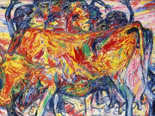 燃え上がる大地―神田日勝 展