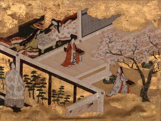 常設展「源氏絵と和歌－和のこころ－」