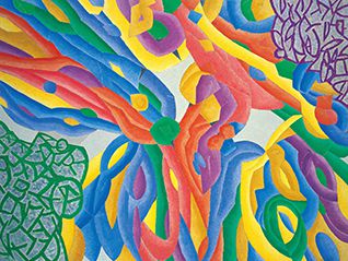 嶋田しづ・磯見輝夫展　色彩とモノクローム