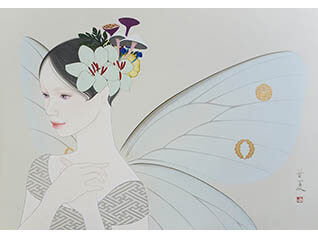 蒼野甘夏　日本画展