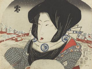 歌川国貞～和の暮らし、和の着こなし。