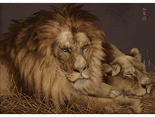 明治の美術染織