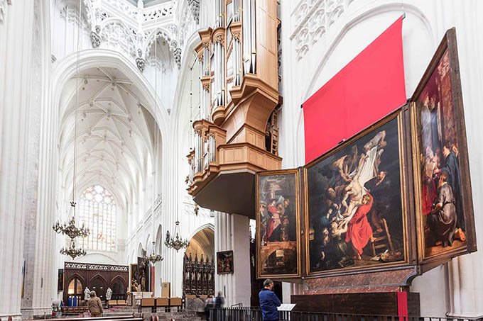 《聖母大聖堂》ベルギー・フランダース政府観光局提供