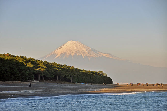 2016年に富士山世界文化遺産構成資産に登録された「三保松原」
