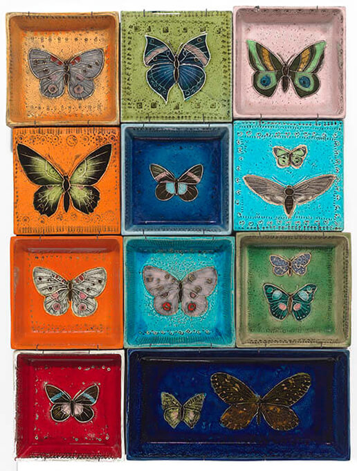 「蝶たち」1957年 Rut Bryk, “Butterflies”, 1957, TWRB Foundation / EMMA © KUVASTO, Helsinki & JASPAR, Tokyo, 2018 C2396