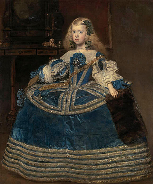 ディエゴ・ベラスケス《青いドレスの王女マルガリータ・テレサ》1659年　油彩／カンヴァス　ウィーン美術史美術館 Kunsthistorisches Museum, Wien