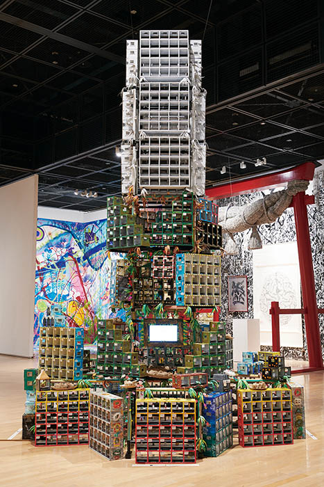 つん　今日も「あなぐまち」で生きていく 宇城市不知火美術館-1