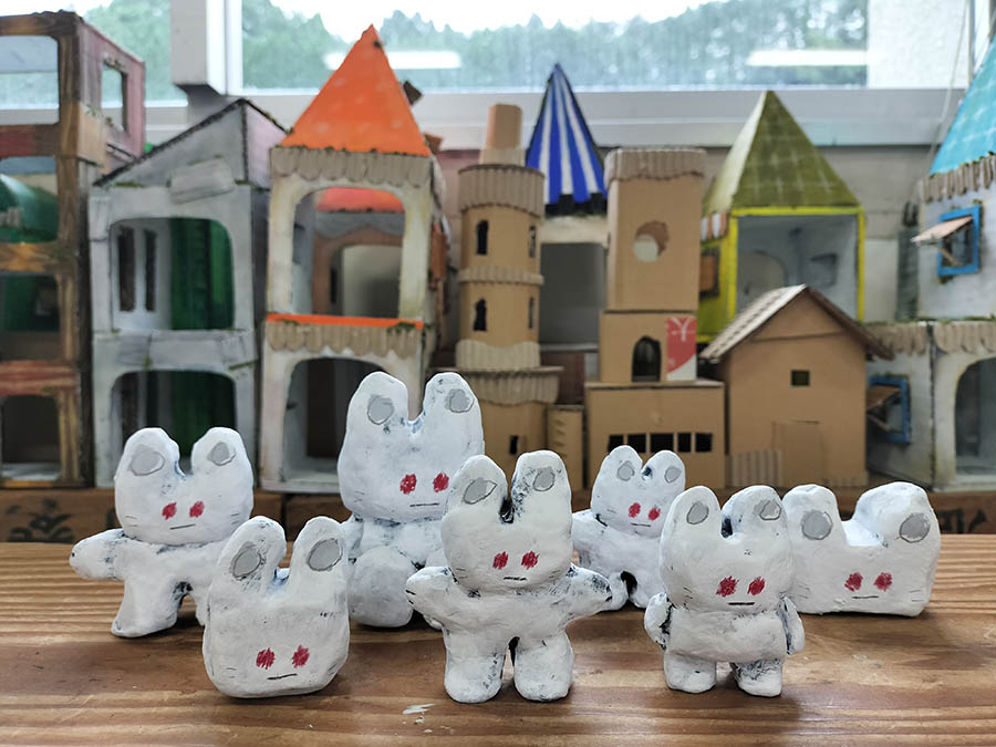 つん　今日も「あなぐまち」で生きていく 宇城市不知火美術館-4