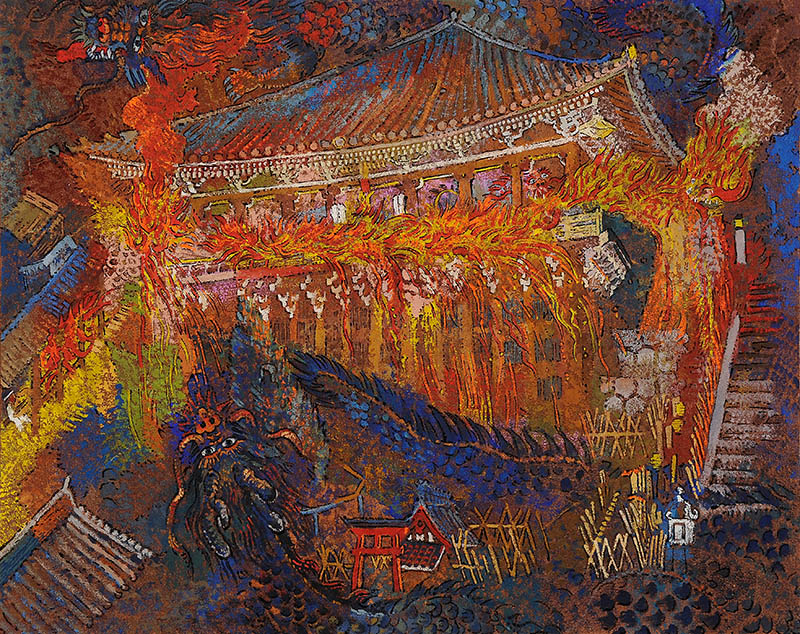 特別展示「Energy エネルギー 〜自然界の神々〜」 | 絹谷幸二 天空