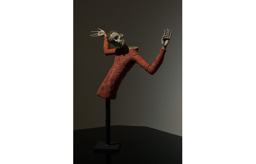 宮崎郁子　ひとがたのエゴン・シーレ カスヤの森現代美術館-5