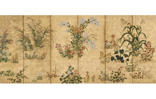屏風にあそぶ春のしつらえ　―茶道具とおもてなしのうつわ 泉屋博古館東京-4