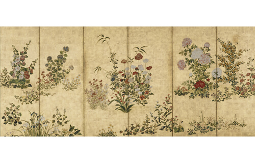 屏風にあそぶ春のしつらえ　―茶道具とおもてなしのうつわ 泉屋博古館東京-5