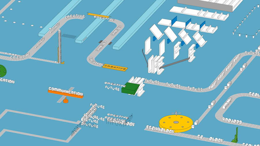 横浜美術館リニューアルオープン記念展 佐藤雅彦展 新しい×（作り方＋分かり方） 横浜美術館-4