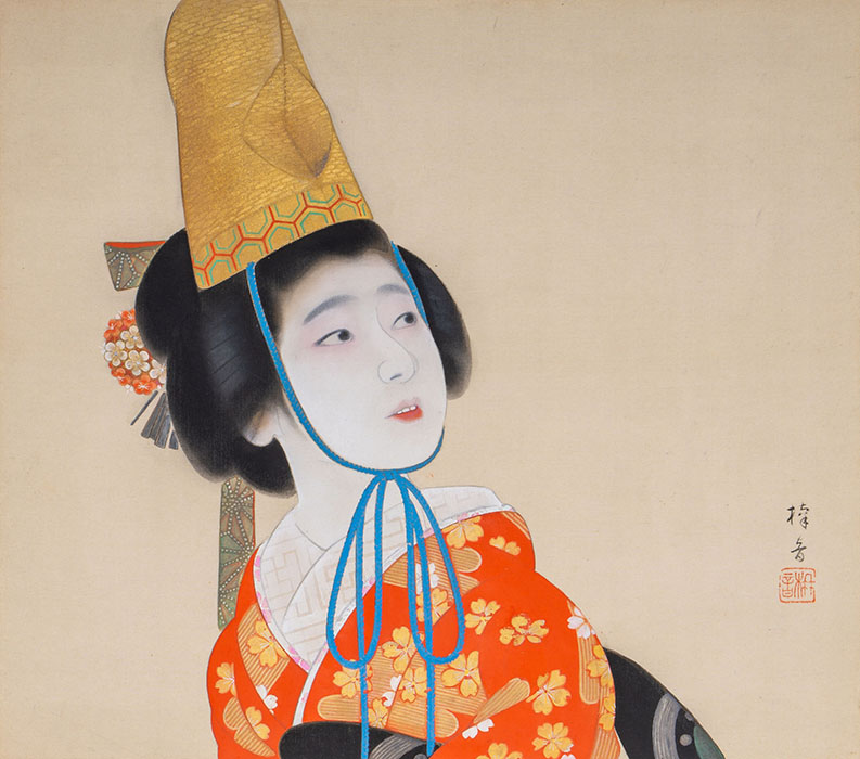 上村松園と美人画の軌跡 福田美術館-9