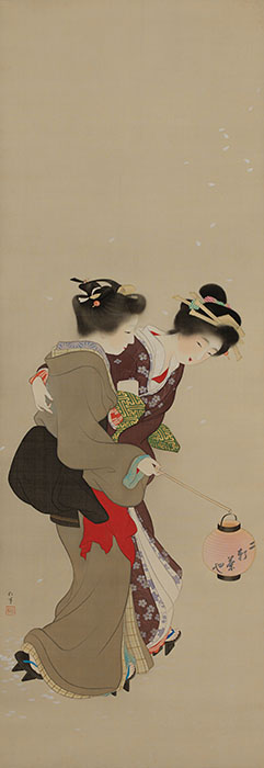 上村松園と美人画の軌跡 福田美術館-3