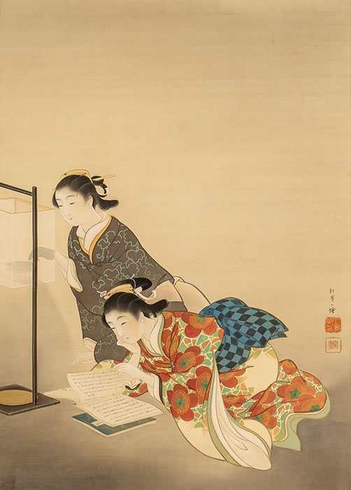 上村松園と美人画の軌跡 福田美術館-4
