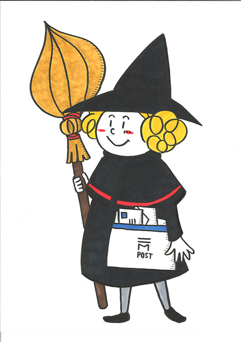企画展「魔女の郵便局」 郵政博物館-3