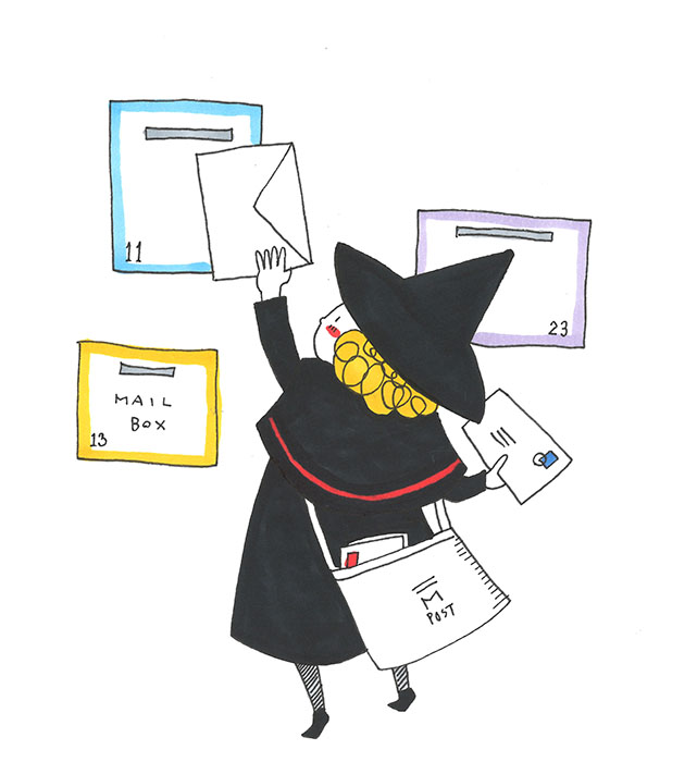 企画展「魔女の郵便局」 郵政博物館-8
