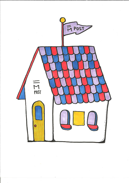 企画展「魔女の郵便局」 郵政博物館-2