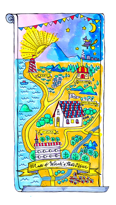 企画展「魔女の郵便局」 郵政博物館-5