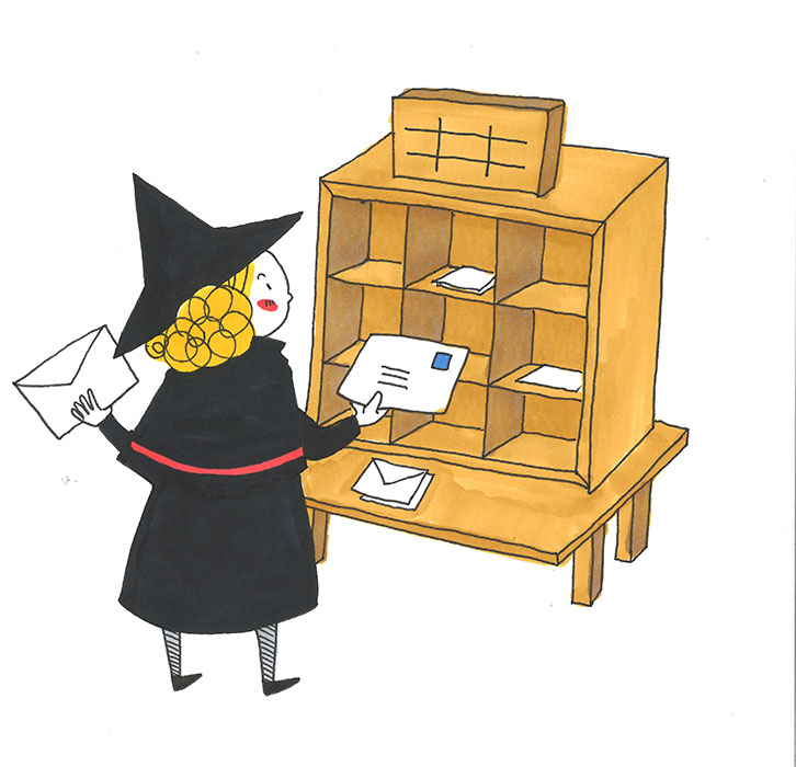 企画展「魔女の郵便局」 郵政博物館-7