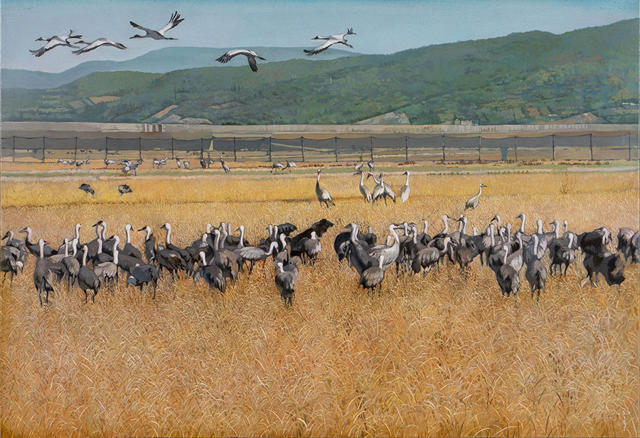 鶴の来る町ミュージアムコレクション 写実絵画の世界 美術館「えき」KYOTO-8