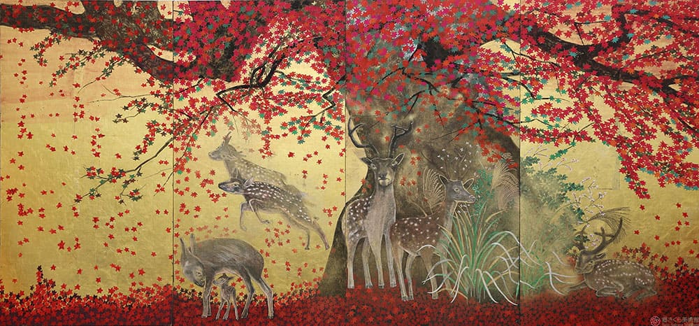 現代鳥獣戯画 郷さくら美術館-4