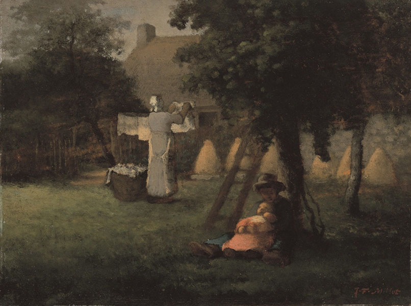 特別展　やすらぎの近代絵画 ―ユニマットコレクション ミレーからワイエスまで― 神戸ファッション美術館-2