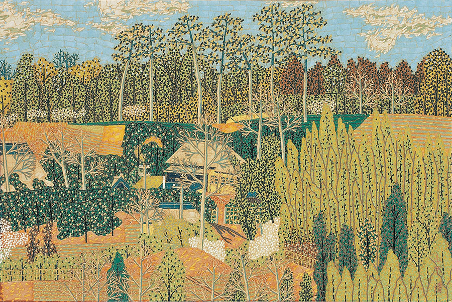 生誕100年 山下清展 -百年目の大回想 山梨県立美術館-4