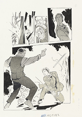 描く人、安彦良和 渋谷区立松濤美術館-14