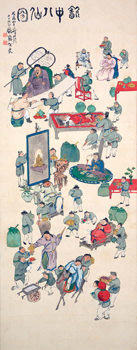 富岡鉄斎　紅花商人ゆかりの（山）長谷川コレクション 山形美術館-5