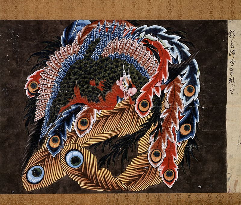 北斎を魅了した天舞う瑞獣 〜龍・鳳凰〜 北斎館-5