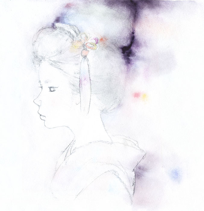 ちひろ　本を読む人　描く人　 安曇野ちひろ美術館-4