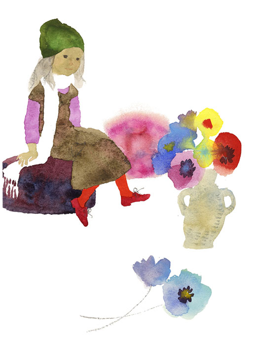 装いの翼　いわさきちひろ、茨木のり子、岡上淑子 ちひろ美術館・東京-1