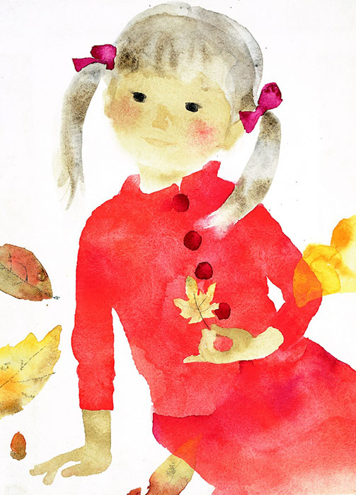 装いの翼　いわさきちひろ、茨木のり子、岡上淑子 ちひろ美術館・東京-4