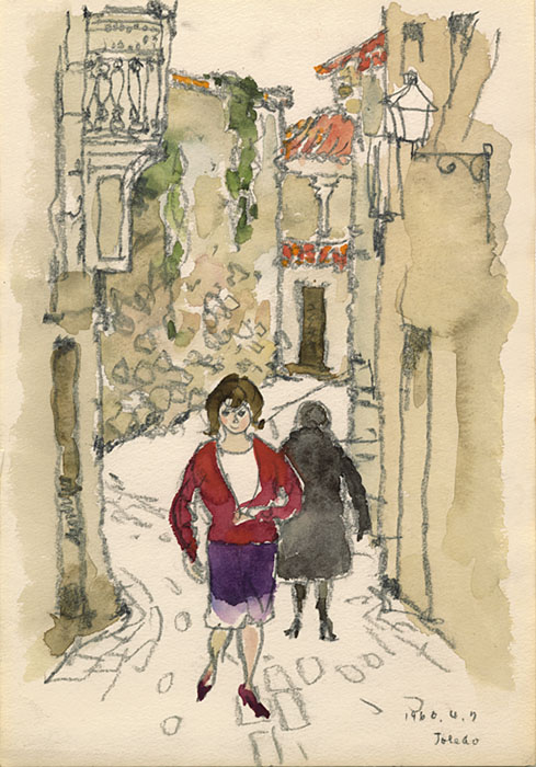 装いの翼　いわさきちひろ、茨木のり子、岡上淑子 ちひろ美術館・東京-6