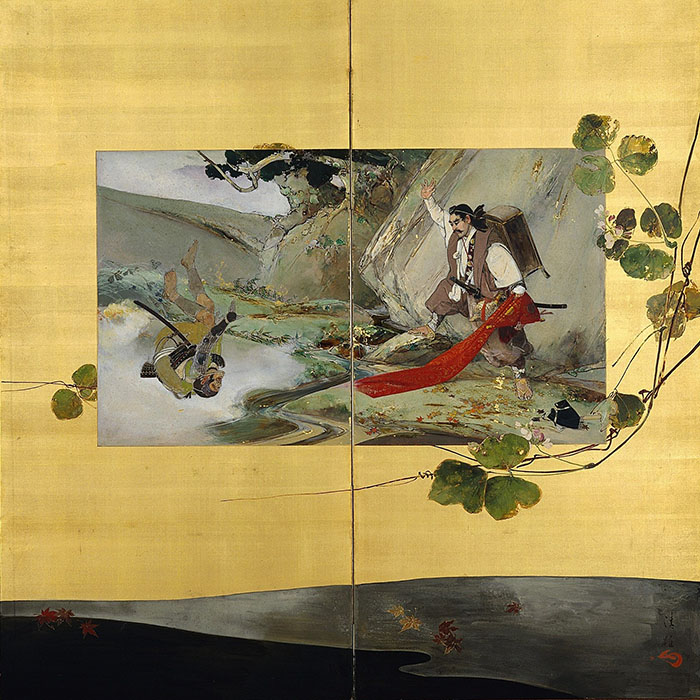 遥かなるイタリア　川村清雄と寺崎武男 目黒区美術館-4