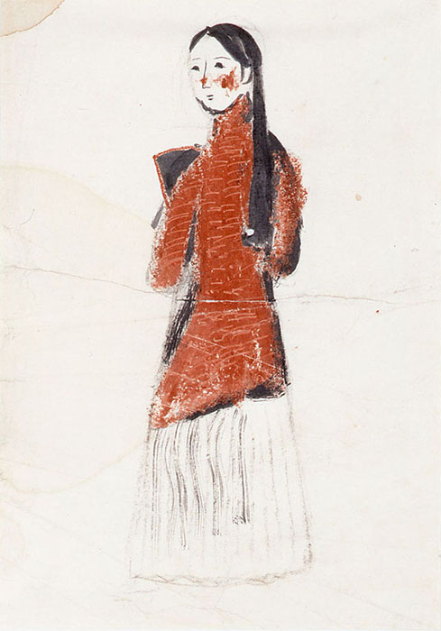 所蔵品展「アーモンドの瞳の女ー美神たちのまなざし」 mima 北海道立三岸好太郎美術館-10