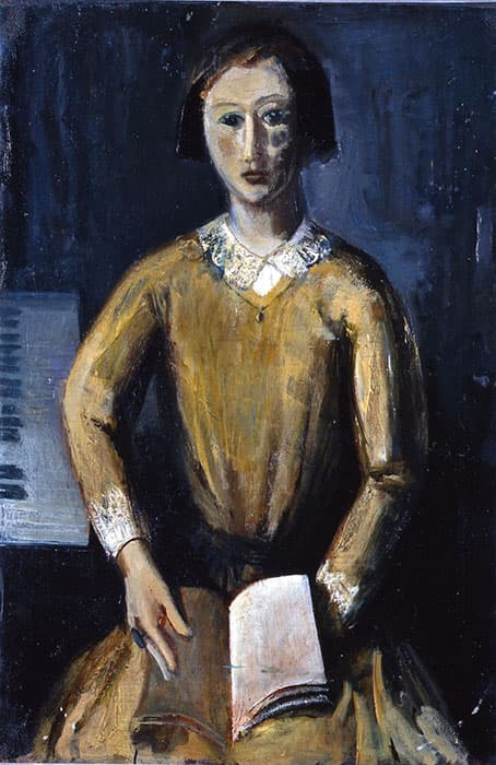 所蔵品展「アーモンドの瞳の女ー美神たちのまなざし」 mima 北海道立三岸好太郎美術館-13