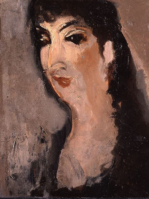 所蔵品展「アーモンドの瞳の女ー美神たちのまなざし」 mima 北海道立三岸好太郎美術館-2