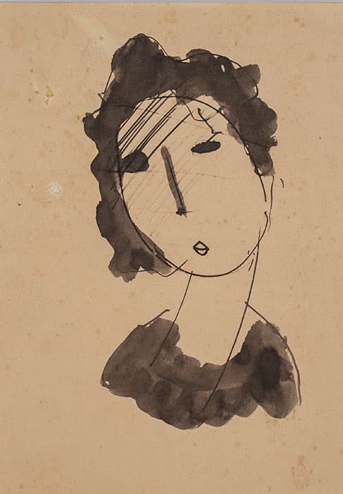 所蔵品展「アーモンドの瞳の女ー美神たちのまなざし」 mima 北海道立三岸好太郎美術館-4