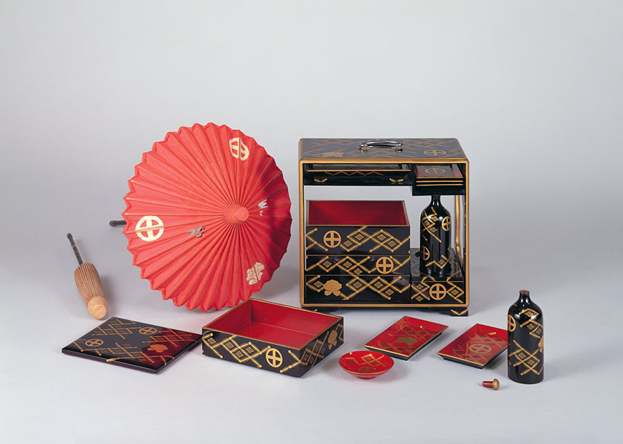 企画展「愛でたい、お姫様たちのひな道具」 林原美術館-1