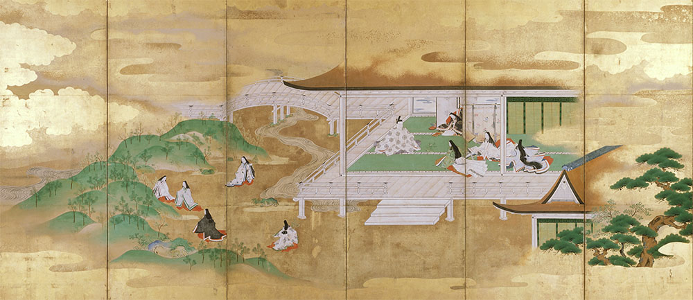 企画展「屏風　黄金の調度」 相国寺承天閣美術館-4