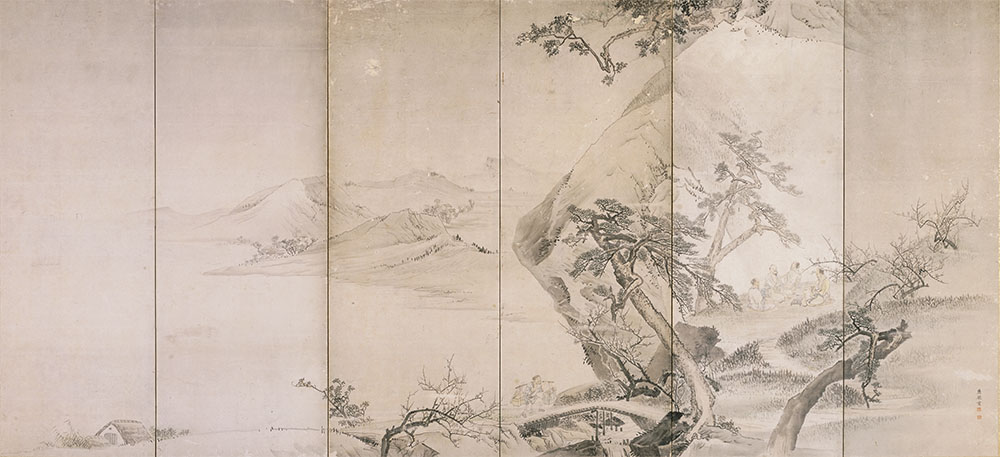 企画展「屏風　黄金の調度」 相国寺承天閣美術館-6