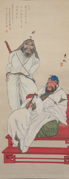 企画展「人々を援(たす)け寄り添う神と仏-道釈人物画の世界」 大倉集古館-8