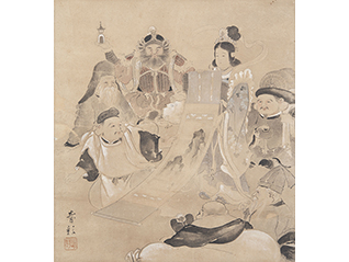 企画展「人々を援（たす）け寄り添う神と仏－道釈人物画の世界」