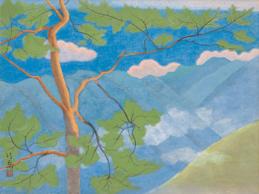 風景へのまなざし 浜松市秋野不矩美術館-2