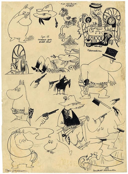 トーベとムーミン展  ～とっておきのものを探しに～ 北海道立近代美術館-6