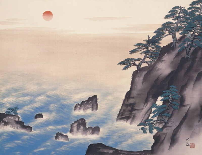 収蔵作品展　日本画オノマトペ 高崎市タワー美術館-2